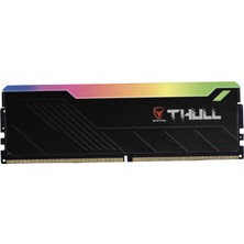 Thull Apex 32GB Kıts (2X16GB) 7200MHZ CL38 1.4V Rgb Black Heatsınk Ddr5 Ram THL-PCAPX57600D5-32G-B