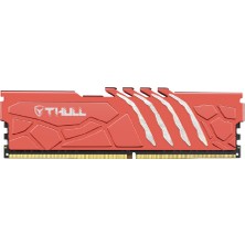 Thull Vortex 32GB Kıts (2X16GB) 7200MHZ CL38 1.4V Red Heatsınk Ddr5 Ram THL-PCVTX57600D5-32G-R
