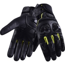 VEXO GP TECH PRO AIR Neon Sarı Eldiven M Beden Yüksek Performanslı Deri ve Havalandırma Kanallı