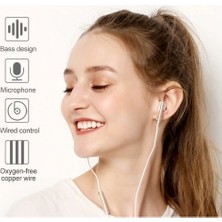 Huawei AM116 Mikrofonlu Kablolu Kulaklık - Beyaz