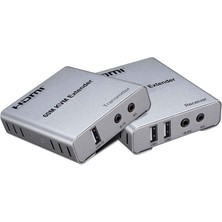 Powermaster HDMI Kvm Extender 120M USB Cat6 Cat5