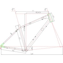 Carraro Sportive 227 51 Kadro Hidrolik Fren Şehir Bisikleti (180 cm Üstü Boy)