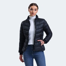 Slazenger WAVE Kadın Mont & Kaban Siyah