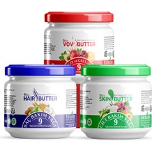 Nlife 3 Lü Butter Set Hair Butter Vov Butter Skin Butter Tüm Ciltler 190X3 ml