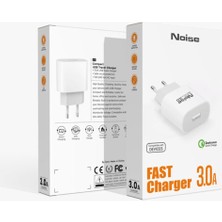 Noise Teknoloji Noise Hızlı Şarj Adaptörü 3.0A 18 Watt 3.0 Quik Charge Adaptör 3.0AUSBADAPTÖR