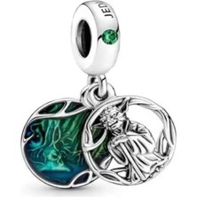 Poseidons Jewellery Usta Yoda Jedi Charm 925 Ayar Gümüş