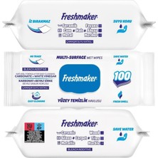 Freshmaker Çamaşır Suyu Katkılı Yüzey Temizlik Havlusu 100 Yaprak