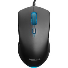 Philips SPK9404 USB 6 Tuşlu Siyah 800/1000/1600/2400DPI Gaming Oyuncu Mouse (G404)