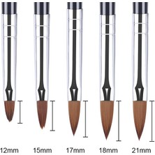 Tırnakmania Akrilik Fırça Seti 5 Adet (41500)