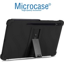 Microcase Samsung Galaxy Tab S9 Fe Plus X610 12.4 Inch Tablet Için Standlı Silikon Kılıf - AL3309