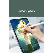 Fuchsia Galaxy Tab A9 Plus X210 Uyumlu Eğime Göre Çizgi Kalınlığı Değişen Şarjlı Dokunmatik Ekran Kalemi Stylus Pen