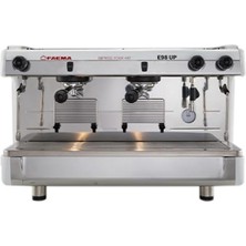 Faema E98 Up S2 Tall Cup Yarı Otomatik Espresso Kahve Makinesi, 2 Gruplu, Beyaz