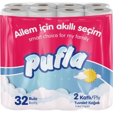 Pufla 32'li Tuvalet Kağıdı 2 Adet