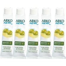 Arko Nem Besleyici Bakım Kremi Zeytinyağlı 5 Adet 20 cc