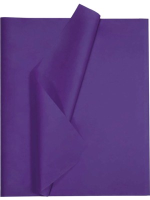 Roco Paper Co. Roco Paper Pelur Kağıt - Mor 17 Gr/m. 50*70 cm - 25'li Paket
