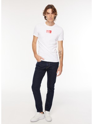 Levi's Levi's Normal Bel Slim Tapered Koyu Lacivert Erkek Denim Pantolon 512T Slım Taper Ama Premıum Indıgo