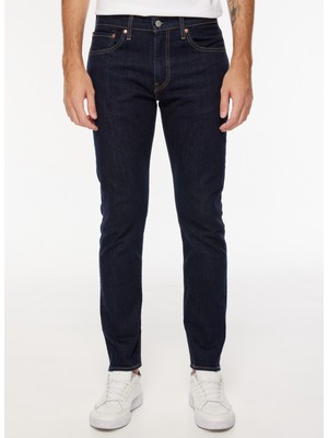 Levi's Levi's Normal Bel Slim Tapered Koyu Lacivert Erkek Denim Pantolon 512T Slım Taper Ama Premıum Indıgo