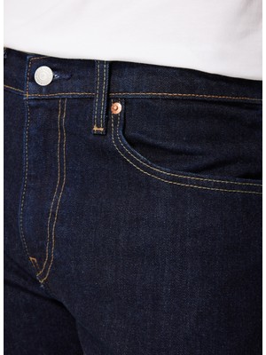 Levi's Levi's Normal Bel Slim Tapered Koyu Lacivert Erkek Denim Pantolon 512T Slım Taper Ama Premıum Indıgo