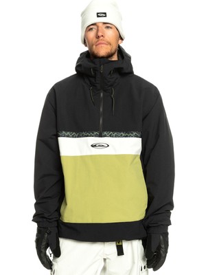 Quiksilver Steeze Unisex Siyah Snowboard Ceketi
