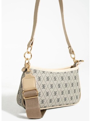 Nbi Bags Yeni Sezon El ve Omuz Çantası Ayarlanabilir Çapraz Askılı Desenli Şık Minimal Çanta