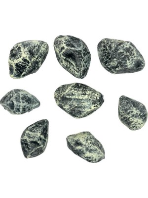 Nettenevime Yapay Taş Teraryum ve Akvaryum Dekoru Siyah Gri