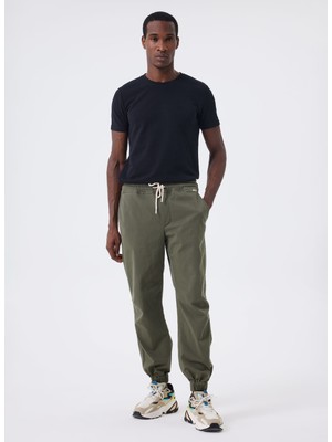 Lee Cooper Normal Bel Jogger Haki Erkek Chino Pantolon 241 Lcm 221011 Jogger Hakı