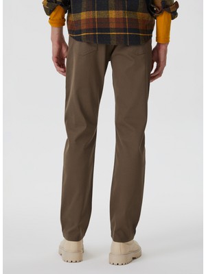 Lee Cooper Normal Bel Slim Straight Deve Tüyü Erkek Chino Pantolon 241 Lcm 221002 Jagger Camel