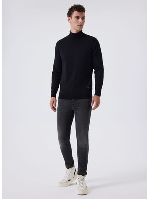 Lee Cooper Jeff Normal Bel Dar Kesim Çok Dar Paça Gri Erkek Jean Pantolon