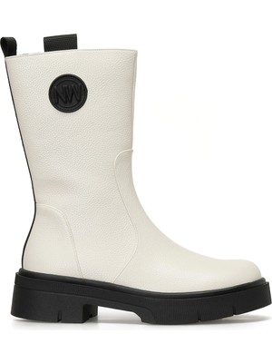 Nine West Forren 3pr Kırık Beyaz Kadın Postal