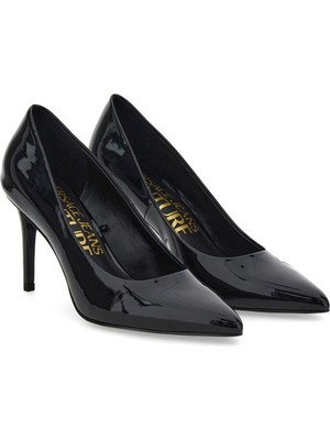 Versace Jeans Couture Siyah Kadın Topuklu Ayakkabı 75VA3S50ZS859899