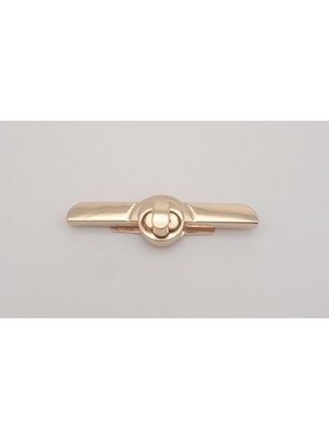 Angel Çanta Aksesuar Angel Light Gold Renk Kilitli Kapak Aparatı No:2 Kadın Aksesuar Genişlik 7 cm
