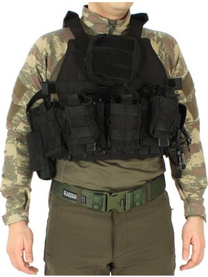 Polis Sepeti Siyah Tactical Hücum Yelek