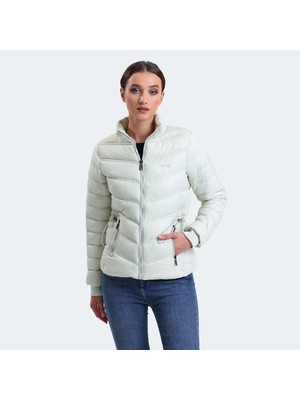 Slazenger WAVE Kadın Mont & Kaban Beyaz