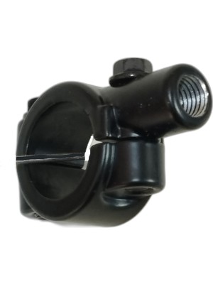 Güçlü Bisiklet Motosiklet  Motosiklet Ayna Kütüğü 8 mm Kütük 22 mm Gidonlar Için Siyah 1 Adet