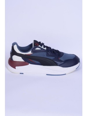 Puma  384638-13 X-Run Speed Lacivert-Bordo Erkek Spor Ayakkabı
