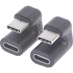 Betty Becky 180 Derece Sağ Açı USB 3.1 Tip C Erkek - Dişi Usb-C Dönüştürücü Adaptör (Yurt Dışından)
