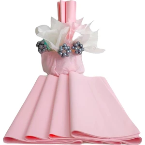 Roco Paper Co. Roco Paper Pelur Kağıt - Pembe 17 Gr/m. 50*70 cm - 25'li Paket