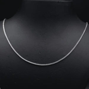 Gümüş Tilkikuyruğu Zincir 925 Ayar Gümüş 1 mm