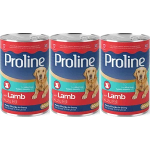 Pro Line Proline Kuzu Etli Yetişkin Köpek Konservesi 400 gr