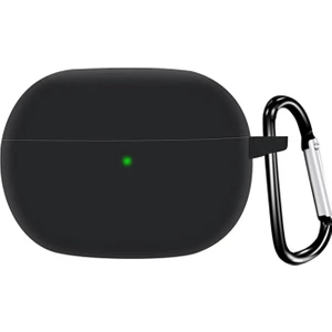 Xiaomi Redmi Buds 4 Pro Kılıf Askılı Mat Silikon Siyah