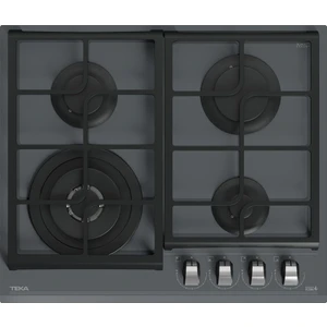 - Gzc 64320 Xbc St Gri - Ankastre Exactflame Teknolojili Kristal Wok Gözlü Cam Gazlı Ocak - Döküm Izgara -- 60 cm - 112570172