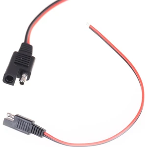 30CM 18AWG Sae Dıy Kablo Dc Güç Dıy Kablo Konektörü Karşılaşması (Yurt Dışından)