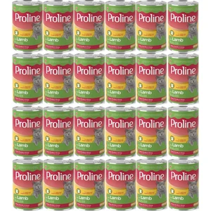 Pro Line Proline Kuzu Etli Yetişkin Kedi Konservesi 400 Gr*24 Adet