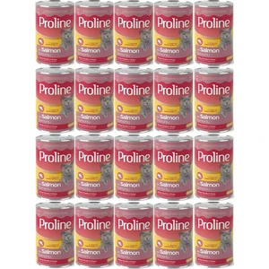 Pro Line Proline Somonlu Yetişkin Kedi Konservesi 400 Gr*20 Adet
