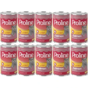 Pro Line Proline Somonlu Yetişkin Kedi Konservesi 400 Gr*10 Adet