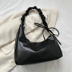 Yaowei HB  Bulut Tek Omuz Crossbody Pilili Koltuk Altı Pilili Büyük Tek Omuz Çantası (Yurt Dışından)