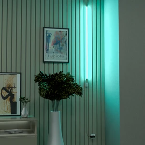 LED Köşe Lambader Işık Uzaktan Kumandalı 16 Renk 4 Animasyon Yapışkanlı
