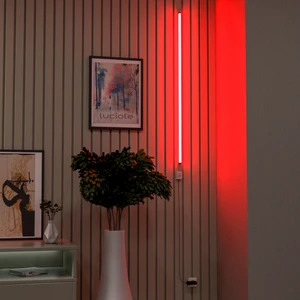 LED Köşe Lambader Işık Uzaktan Kumandalı 16 Renk 4 Animasyon Yapışkanlı
