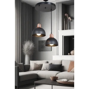 Ag Light Design Siyah Sarkıt Avize Salon Mutfak Koridor Yatak Odası Lamba