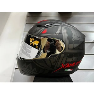 Kask 816 Xamurai Mat Siyah/gri Full Face